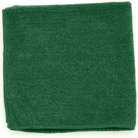 Microworks Microfiber Towel 12" x 12" 330GSM, Dark Green 12 Towels/Pack - 2502-DWG-DZ