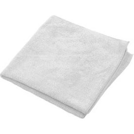 Microworks Microfiber Towel 12" x 12", White 12 Towels/Pack - 2512-W-DZ