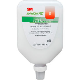 3M™ Avagard™ D Instant Hand Antiseptic with Moisturizers 9230, 1000 mL, 5/cs