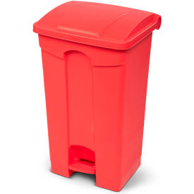 Toter Fire Retardant Step On Container, 23 Gallon, Red - SOF23-00RED