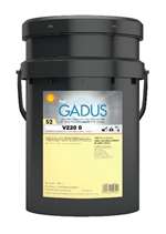 Shell Gadus S2 V220 0 Extreme Pressure Industrial Grease - 40 Pound Pail
