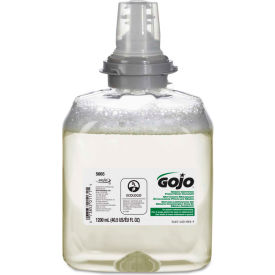 GOJO TFX Green Certified Foam Hand Cleaner Refill - Unscented, 1200ml, 2 Refills/Carton - 5665-02