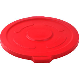 Global Industrial™ Plastic Trash Can Lid - 55 Gallon Red