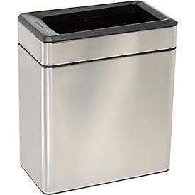 Simplehuman® Stainless Steel Open Profile Trash Can, 2-3/5 Gallon