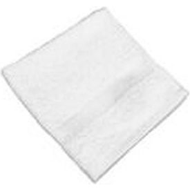 Admiral™ Hospitality Standard Washcloth, 12" x 12", White, 300 Towels