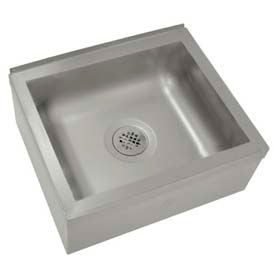 Advance Tabco® Floor Mounted Mop Sink, 20L x 16W x 6D Bowl