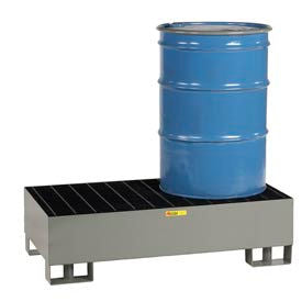 Little Giant® Forkliftable Spill Control Platform SST-5125-66 - 2-Drum - 66 Gallon