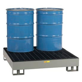 Little Giant® Forkliftable Spill Control Platform SST-5151 - 4-Drum - 66 Gallon