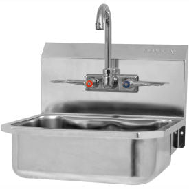 Sani-Lav® 605FL Wall Mount Sinks With Faucet NSF/ANSI 372