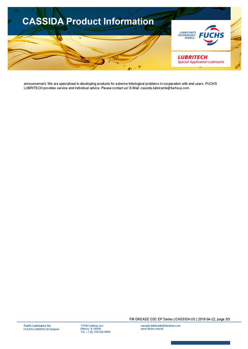 GREASE FM 2 - 120LB (55KG) Keg