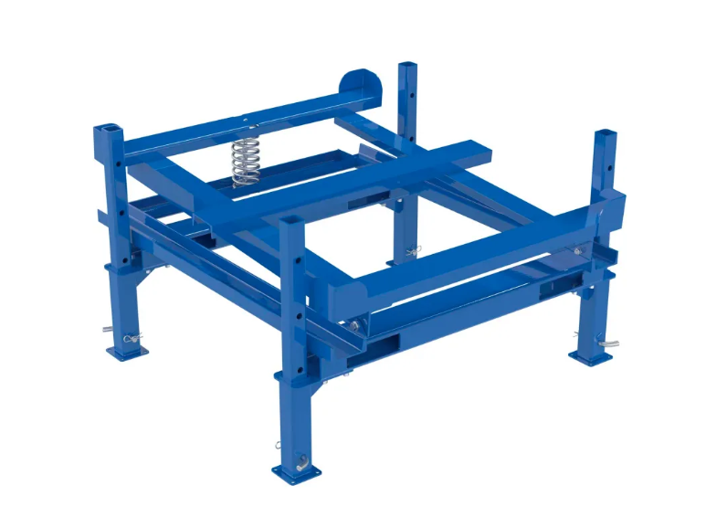 IBC Tilt Stand with Fork Pockets and Adjustable Legs - 4400 Lb. Capacity
