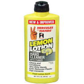 Hercules 45314 Hercules For Hands - Lemon Lotion Hand Cleaner - Flip Top Cap 15 oz.