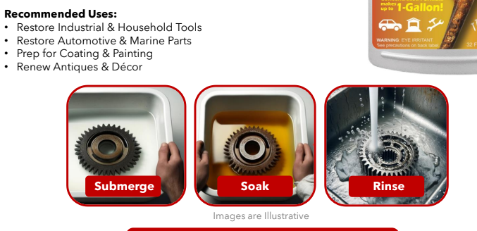 Oil Eater Overnight Rust Remover-55 GALLON PAIL DRUM — Keller-Heartt