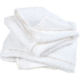 Pro-Clean Basics Sanitized Anti-Bacterial Terry Cloth Rags, White, 4 l ...