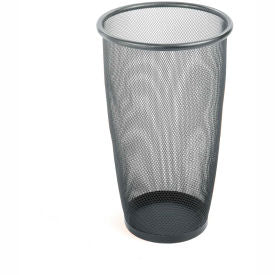 Safco® Mesh Large Round Wastebasket (Qty. 3), 9 Gallon - 9718BL