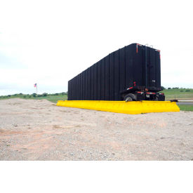 UltraTech 8762 Ultra-Containment Wall® Straight Section, 2' H, Yellow