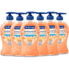 Softsoap® Antibacterial Hand Soap, Crisp Clean, 11.25 oz. Pump Bottle, 6/Case