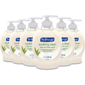 Softsoap® Moisturizing Hand Soap, Aloe, 7.5 oz. Bottle, 6/Case