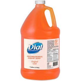 Dial® Professional Gold Antimicrobial Soap, Floral Fragrance, Gallon Bottle - 88047