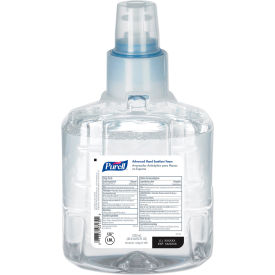 PURELL&#174, Advanced Foam Hand Sanitizer, LTX-12, 1200 mL Refill, Fragrance-Free