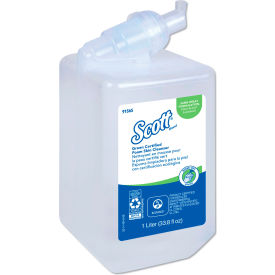 Scott® Essential Green Certified Foam Skin Cleanser, Neutral, 1,000 mL Bottle