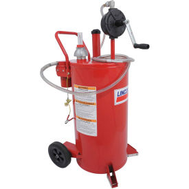 Lincoln Lubrication 25 Gallon Fuel Caddy With 2-Way Filter System - 3677