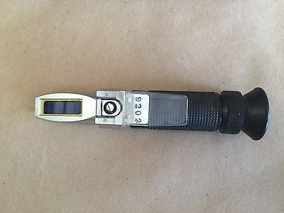 ATAGO N1 HAND-HELD REFRACTOMETER, 0.0 TO 32.0% BRIX ATC