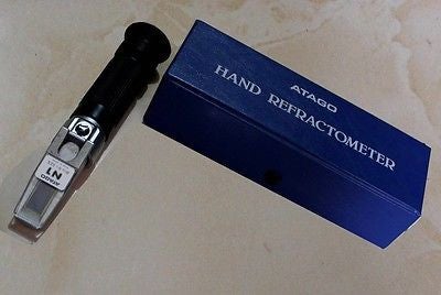 ATAGO N1 HAND-HELD REFRACTOMETER, 0.0 TO 32.0% BRIX ATC — Keller