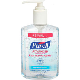 PURELL® Advanced Hand Sanitizer Gel, 8 oz. Bottle, 12 Bottles/Case