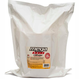 2XL Big Saver Mega Roll Surface Cleaning Wipe Refill, Large - 1200 Wipes/Bucket, 2/Case - 2XL-420