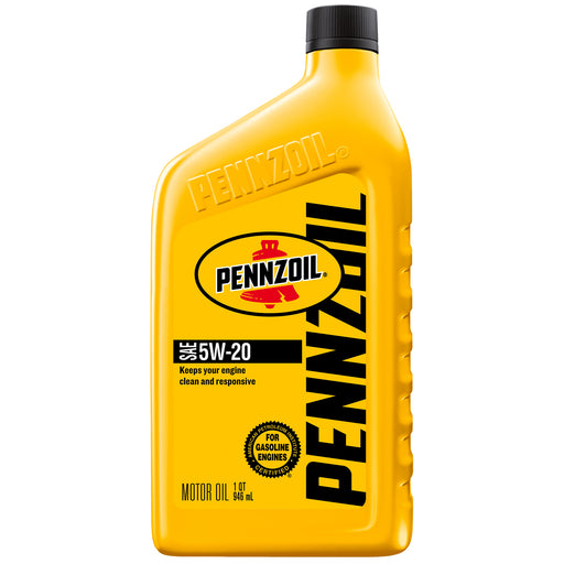 Pennzoil Platinum SAE 5W-20 Full Synthetic Motor Oil - Case of 6 (1 qt)
