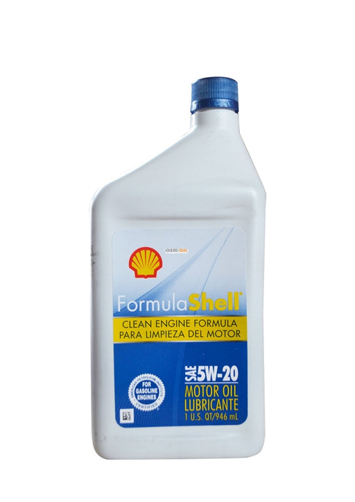 FormulaShell 5W-20 (SN/GF-5) Conventional Motor Oil - Case of 12 (1 qt)