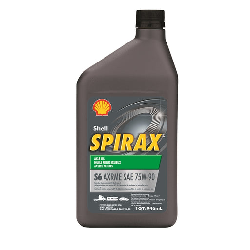 Shell Spirax S6 AXRME 75W-90 GL-5 Synthetic Axle Oil - Case of 12 (1 qt)