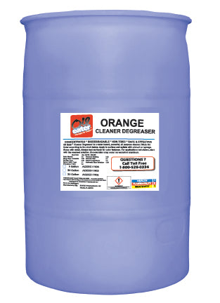 Oil Eater Orange Cleaner Degreaser- 55 Gallon Drum