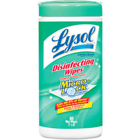 Lysol® Disinfecting Wipes Lemon Lime Blossom, 80 Wipes/Can 6/Case - RAC77182CT