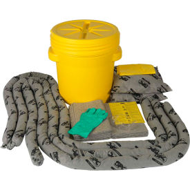 Brady SPC® SKA-20 ALLWIK® Universal Labpack Spill Kit, 20 Gallon Drum