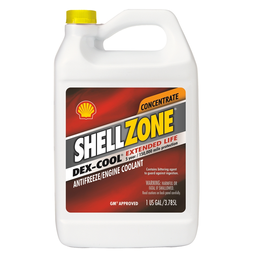 ShellZone DEX-COOL Concentrate Antifreeze/Coolant - Case of 6 (1