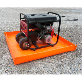 Husky® Mini Basin HMB-22v22 - PVC - 2'L x 2'W x 4"H - Orange