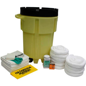 ENPAC® 95 Gallon Wheeled SpillPack Spill Kit, Oil Only, Yellow, 1499-YE
