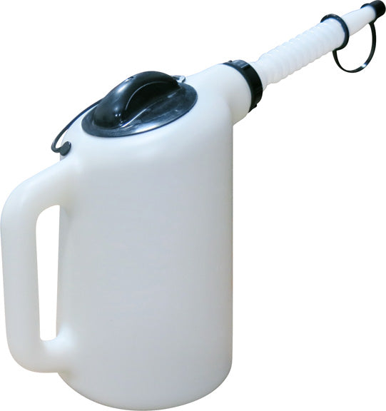 Fluidall Economy Oil Container with Spout - 6 Qt — Keller-Heartt