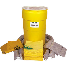 EverSoak® Hazmat 55 Gallon Drum Spill Kit, 47 Gallon Capacity, 1 Spill Kit/Case