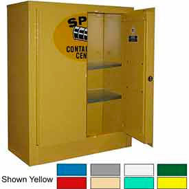 Securall® Wall Mountable, Flammable Spill Containment Cabinet Beige