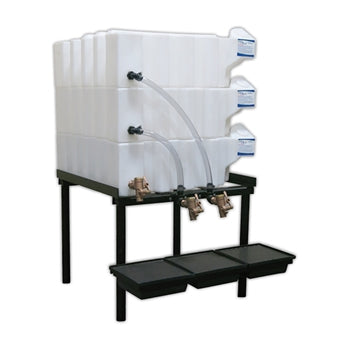 Tote-A-Lube Gravity Feed System (3) 35 Gallon Tanks