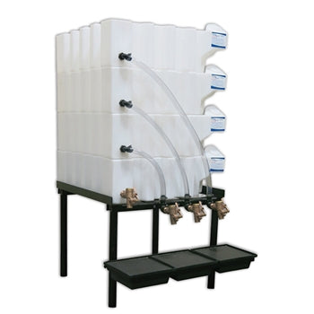 Tote-A-Lube Gravity Feed System (4) 35 Gallon Tanks