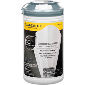Nice Pak® Disinfecting Surface Wipes, 200 Wipes/Can 1/Case - NICP22884EA