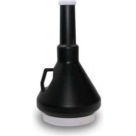 Funnel King® 1-1/3 Quart Double Capped Funnel - Black - 32125