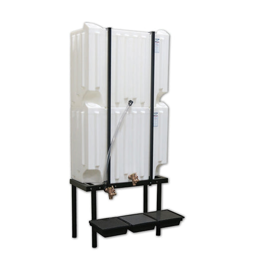 Wall-Stacker Gravity Feed System (2) 71 Gallon Tanks