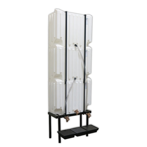 Wall-Stacker Gravity Feed System (3) 71 Gallon Tanks