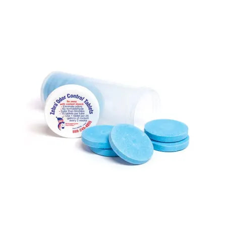 Zebra Skimmers: Coolant Odor Control Tablets (30 Pack of Tubes)